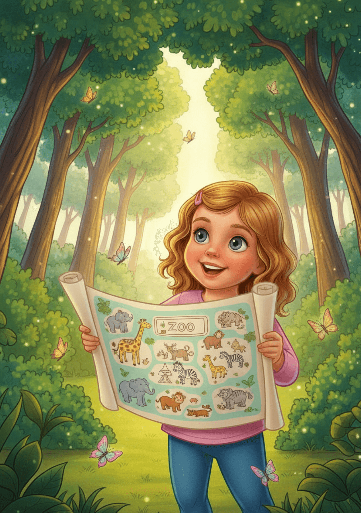 Алина и волшебный зоопарк